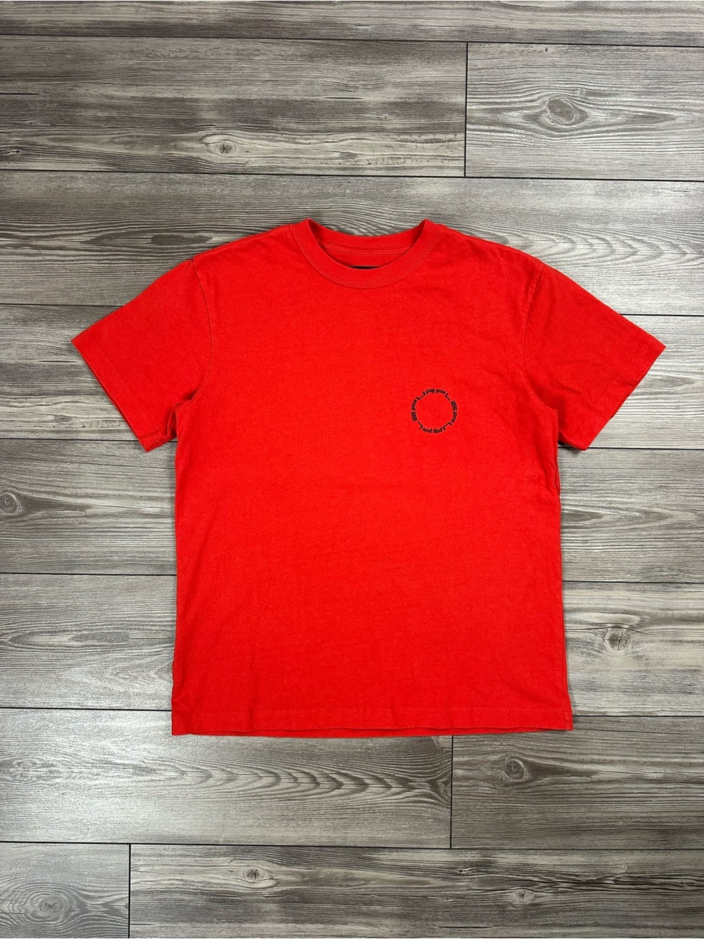 Purple Brand Circle Logo T-Shirt